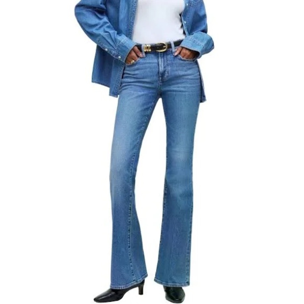 Madewell Blue Flare & Wide Leg Jeans